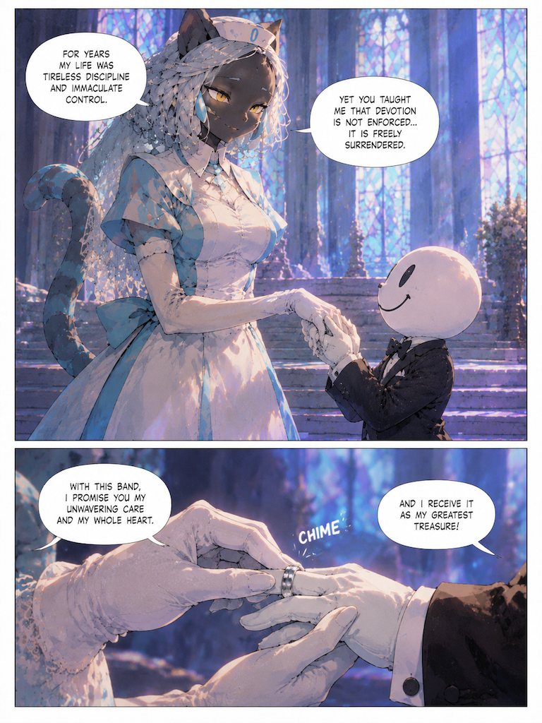 Vows in Neon and Lace (page 2 of 4)