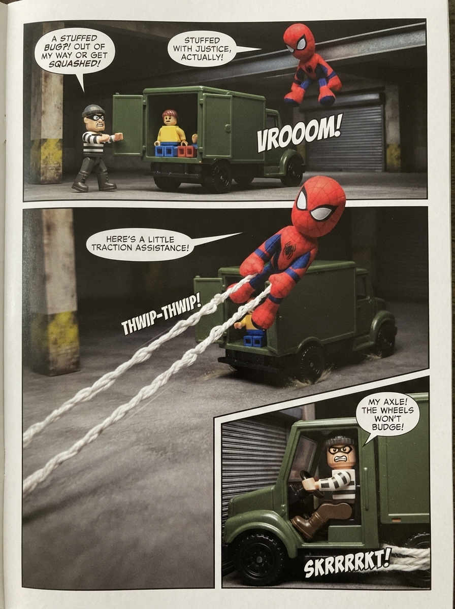 Spider-Man and the Basement Rescue (page 2 of 4)