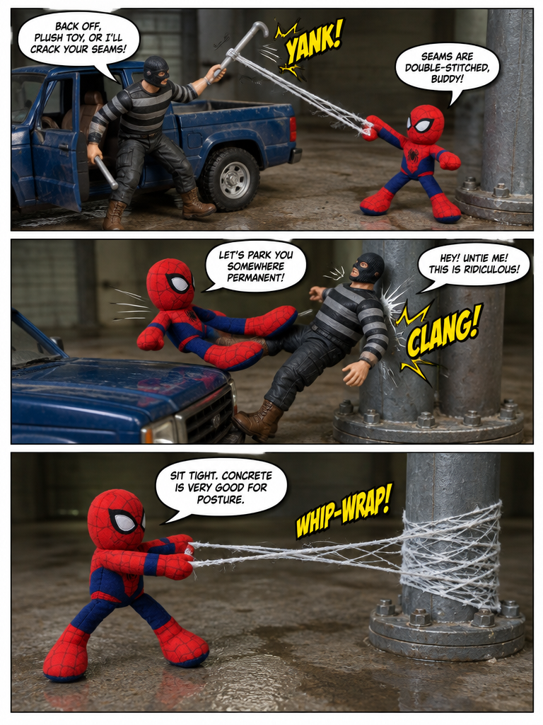Spider-Man and the Basement Rescue (page 3 of 4)