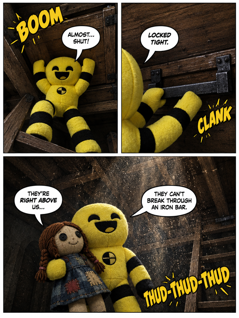 Day One of the Plush Apocalypse (page 3 of 4)