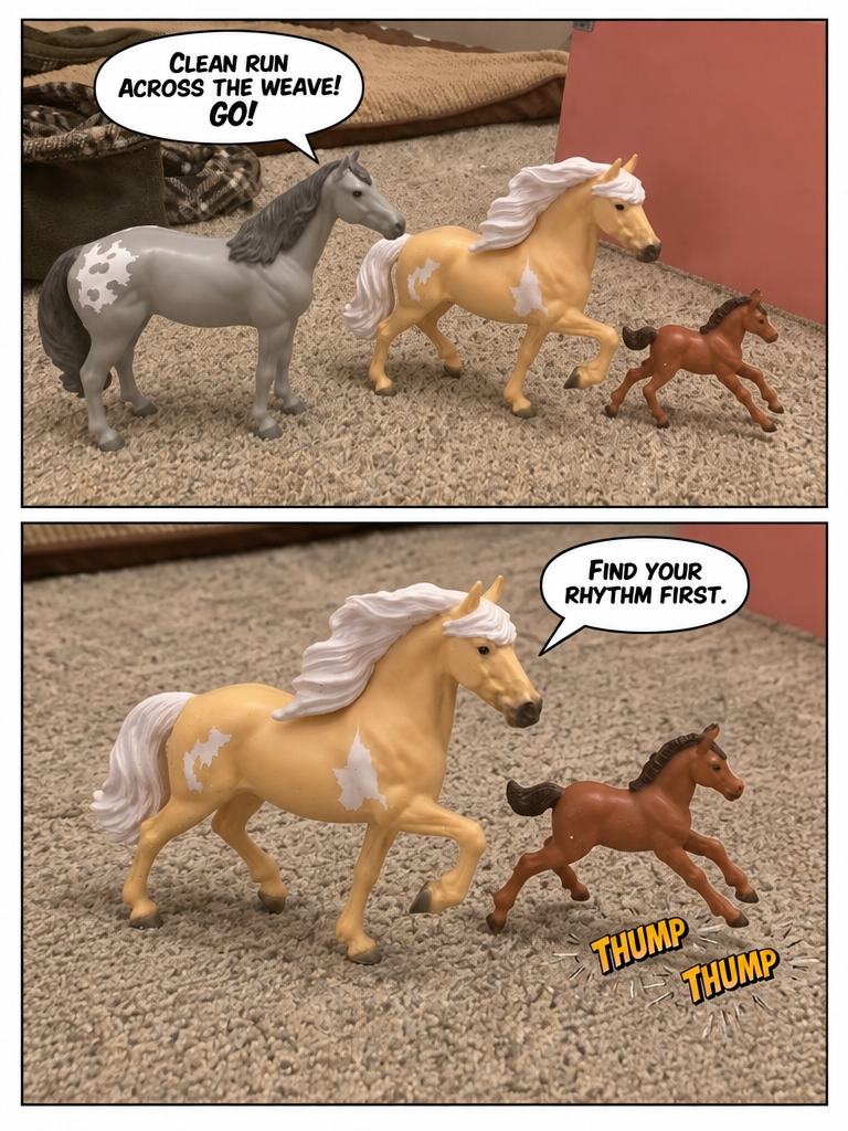 The Foal's First Dash (page 2 of 4)