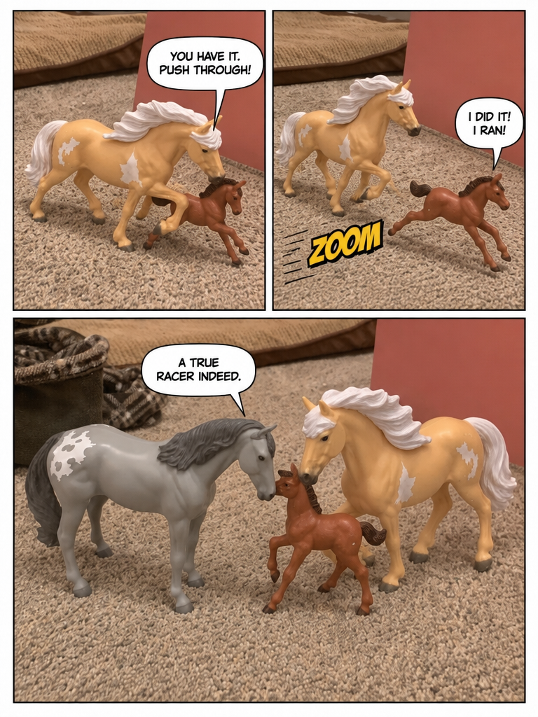 The Foal's First Dash (page 4 of 4)