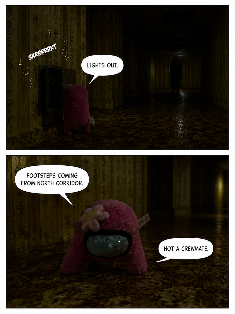 Sus in the Backrooms (page 2 of 4)