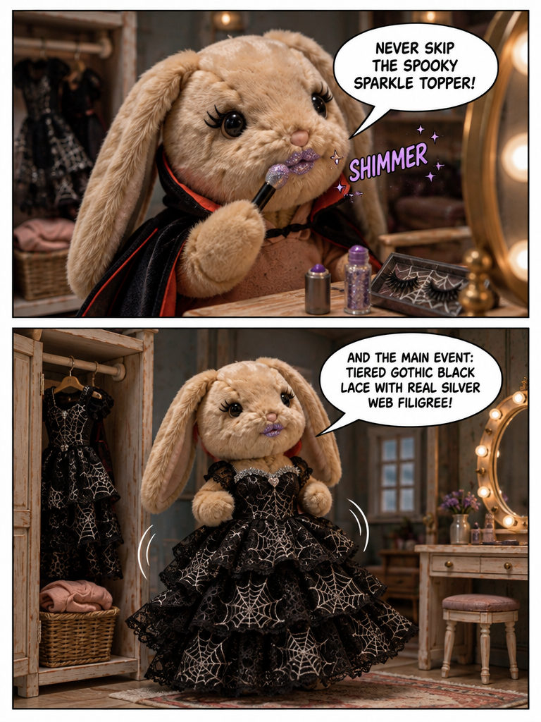 Spooktacular Dollhouse GRWM (page 3 of 4)