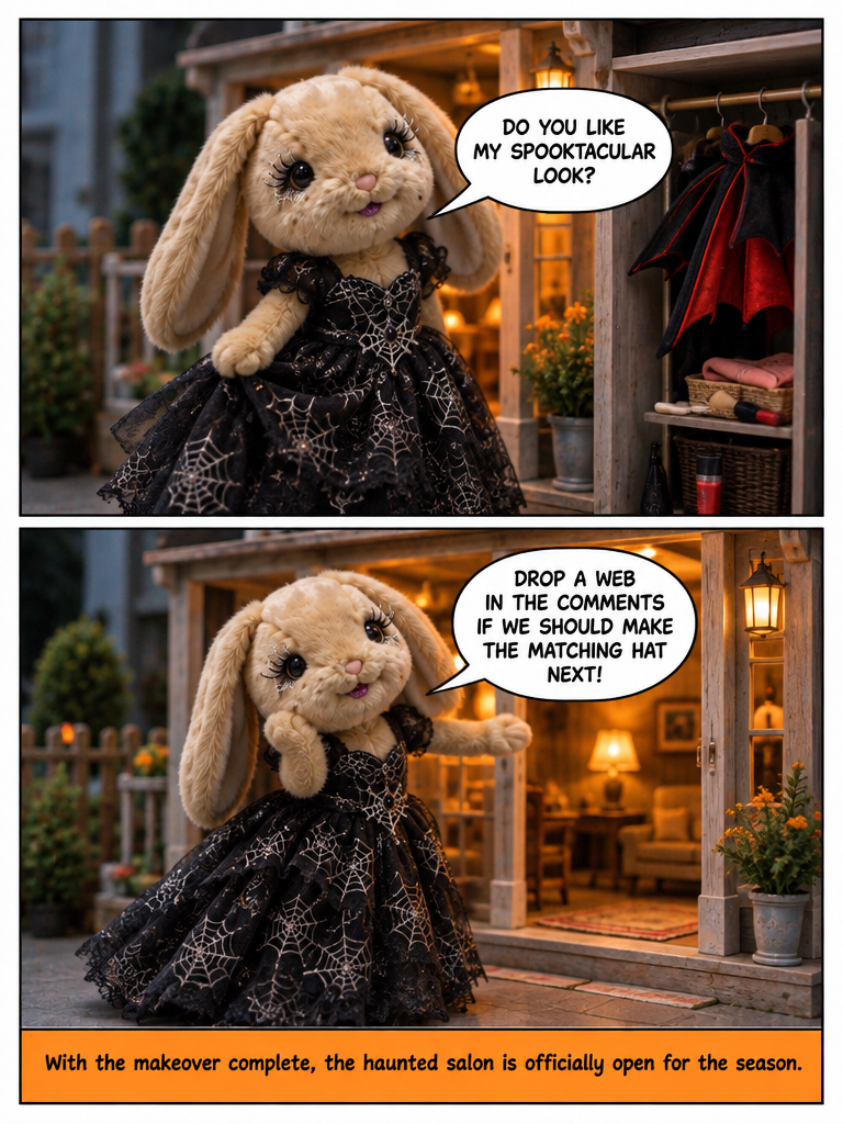 Spooktacular Dollhouse GRWM (page 4 of 4)