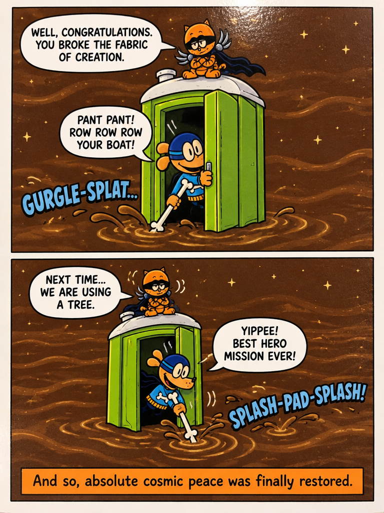 Cosmic Flush Catastrophe (page 4 of 4)