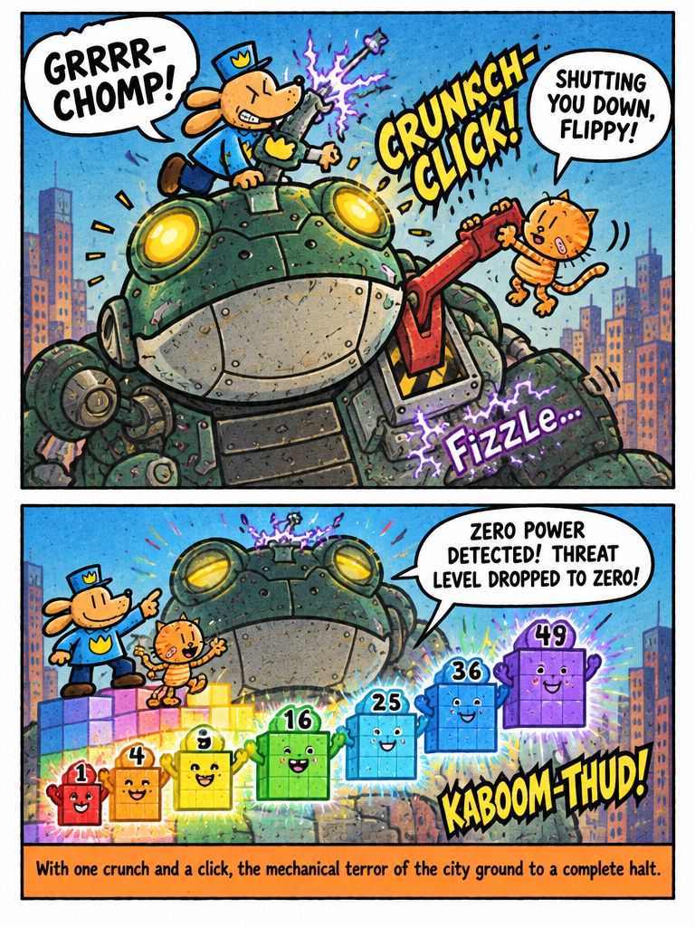 Dog Man and the Square Squad (page 3 of 4)