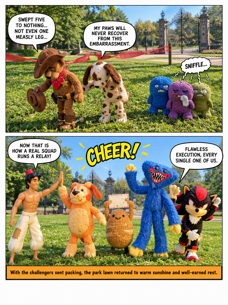 The Great 800-Yard Park Relay (page 4 of 4)
