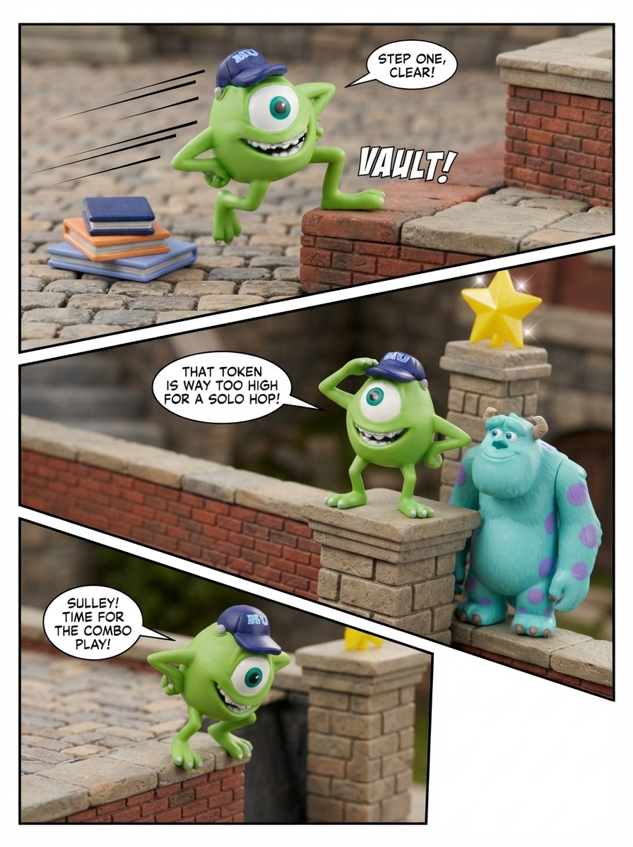 Super Mike Wazowski 64: Campus Stage Run (page 2 of 4)