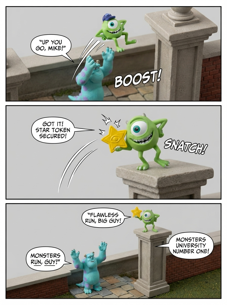 Super Mike Wazowski 64: Campus Stage Run (page 4 of 4)
