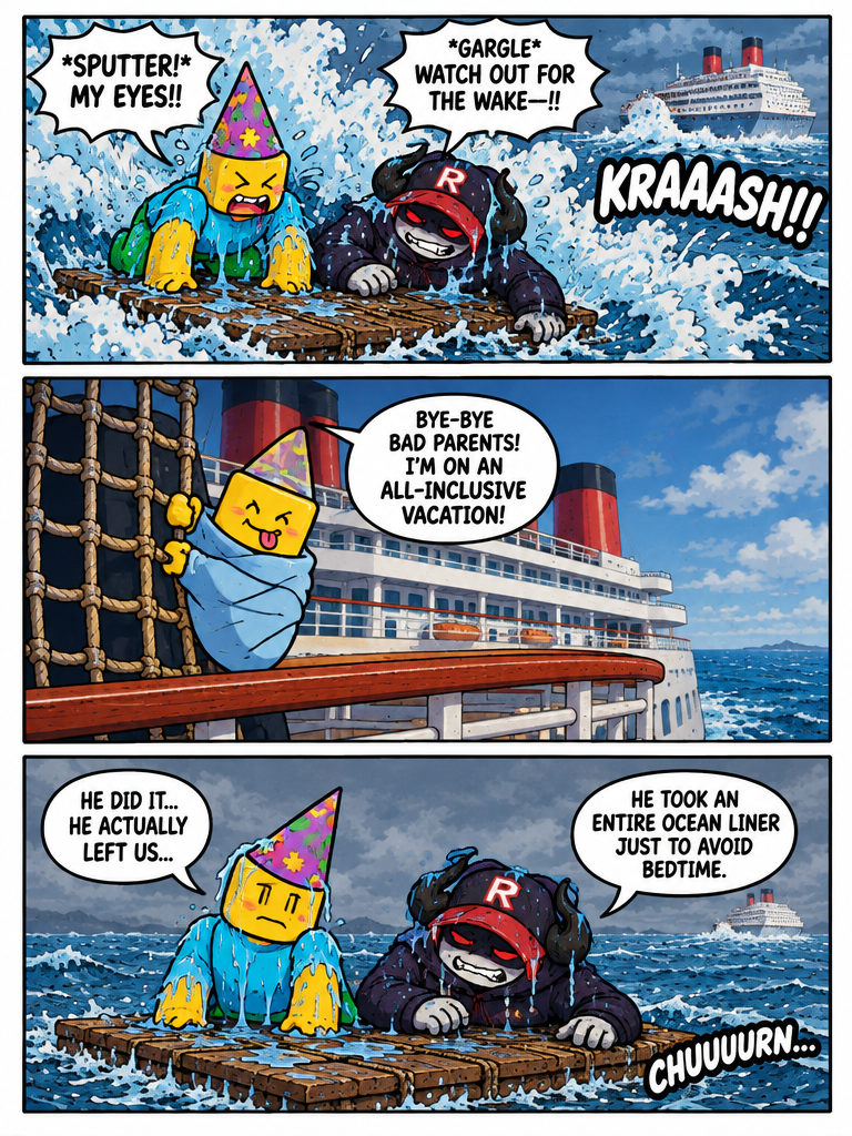 Baby Run: Ocean Flight (page 3 of 4)