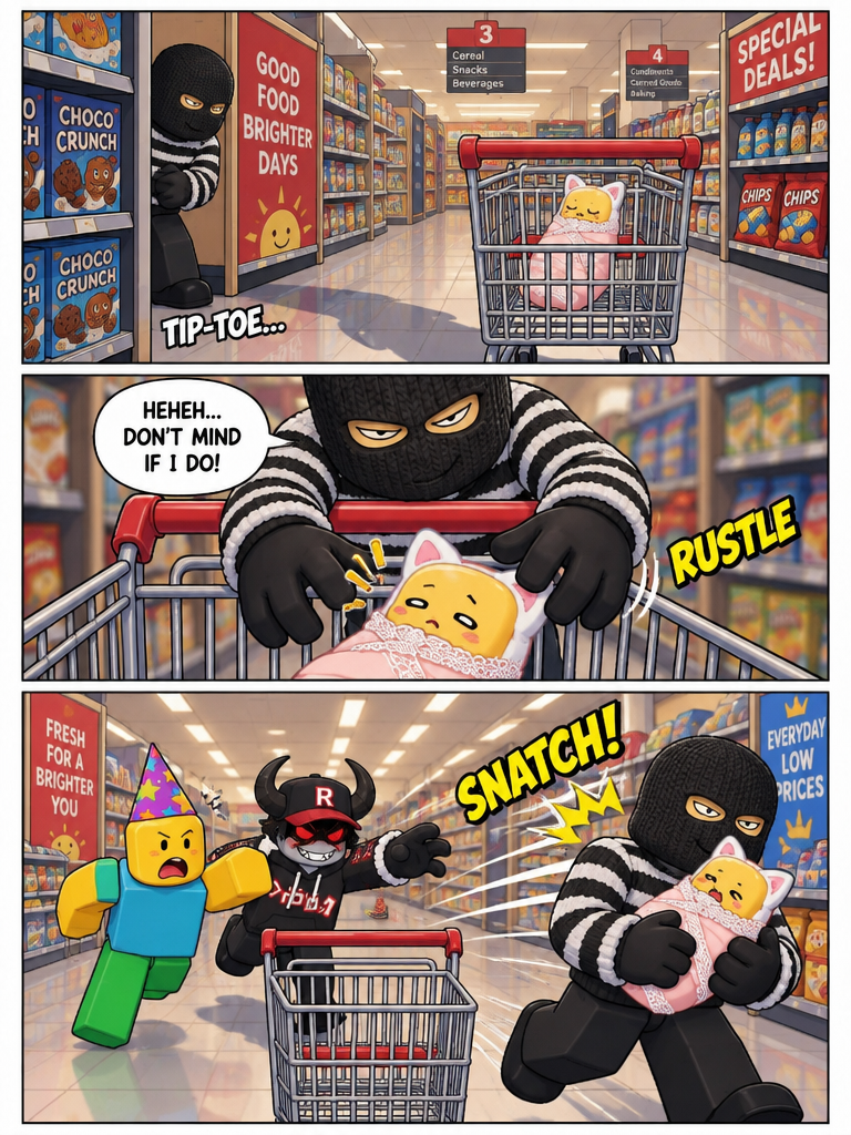 Grocery Run Gone Wrong (page 3 of 4)