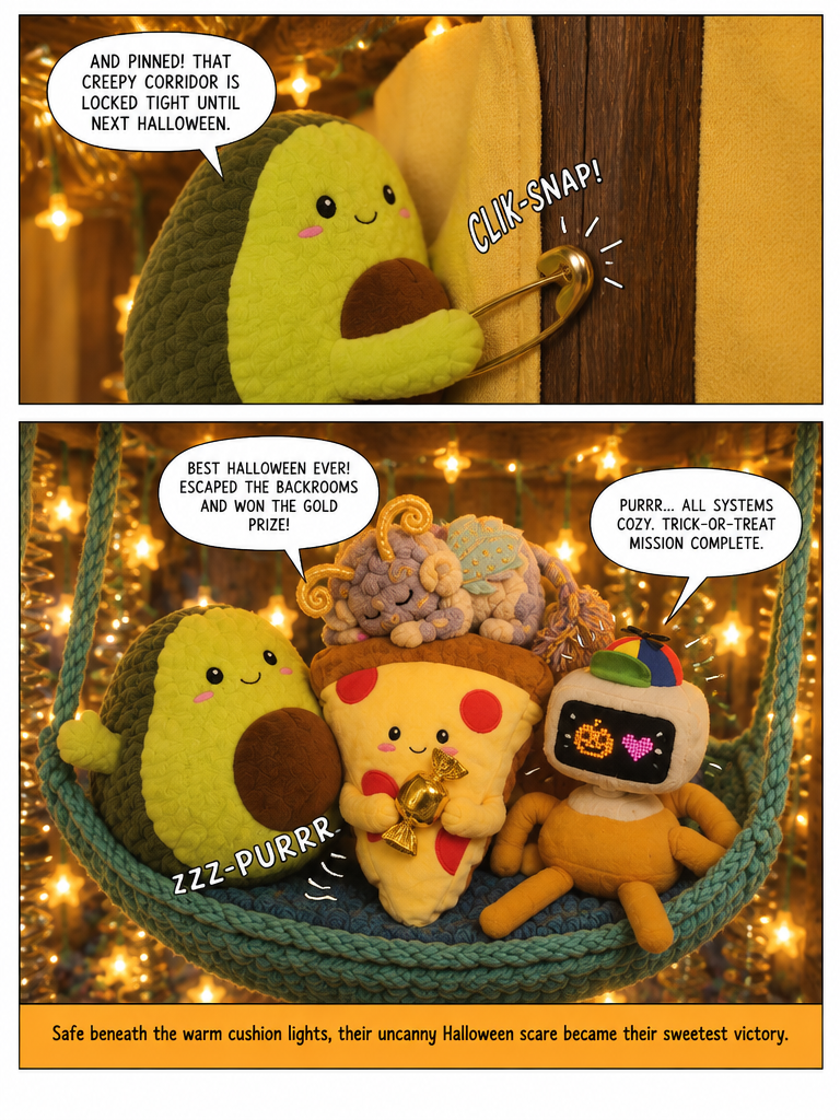 Escape from the Plush Backrooms (page 4 of 4)