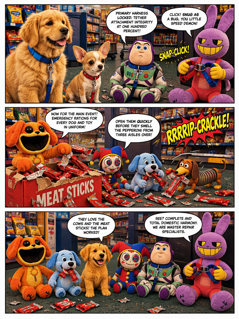 Supply Run for the Pack (page 3 of 4)