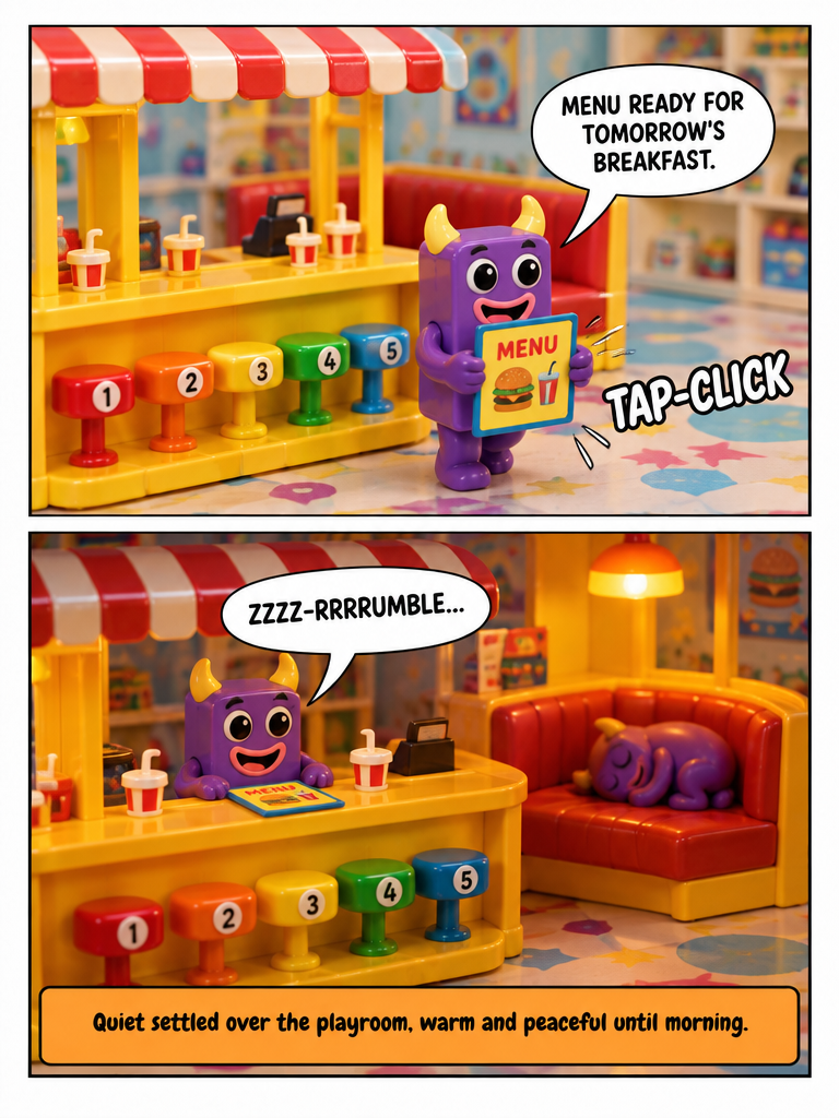 Bedtime and the Diner Glow (page 4 of 24)