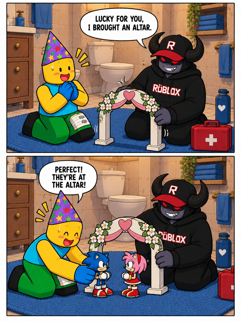 A Blocky Blue Wedding (page 2 of 4)