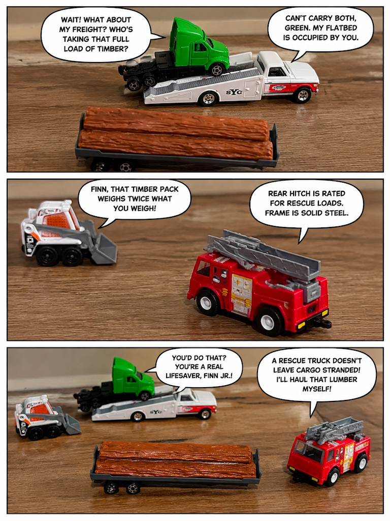 Finn Jr. Takes the Haul: The Comic Part 1 (page 2 of 4)