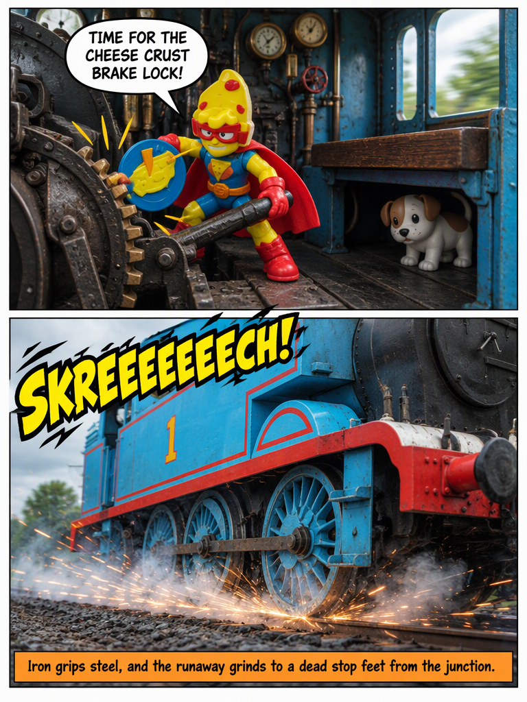 Super Slice on the Runaway Rails (page 3 of 4)