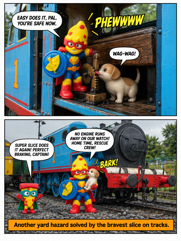 Super Slice on the Runaway Rails (page 4 of 4)