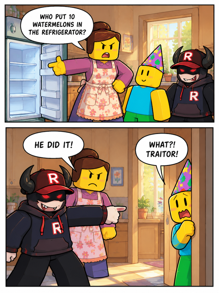 Ten Watermelons in the Fridge (page 3 of 8)
