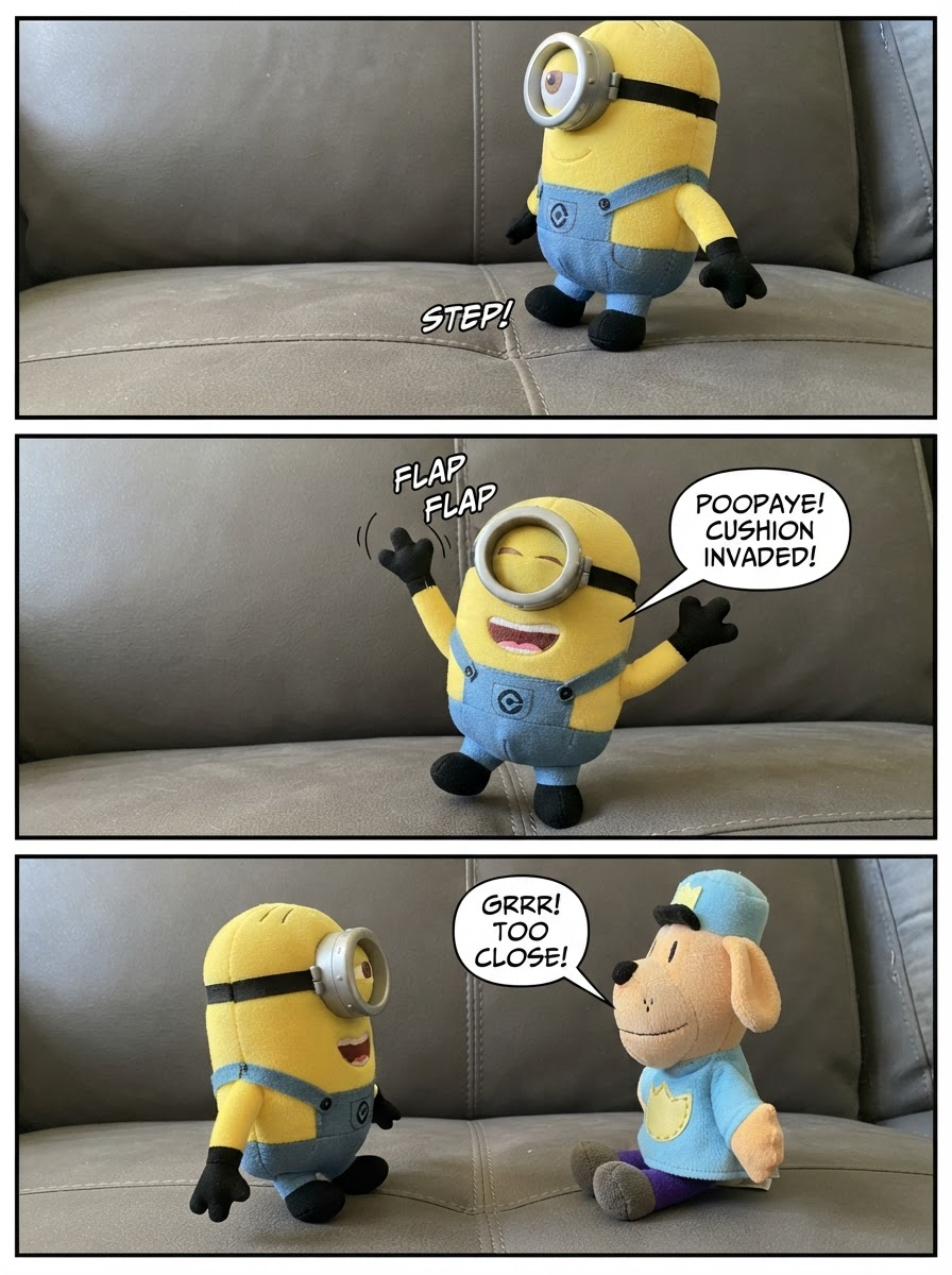 Dog Man VS MINION! (page 2 of 4)
