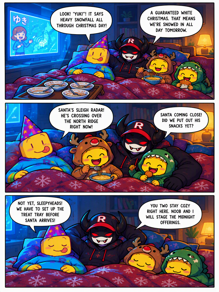 Christmas Eve Coziness and Midnight Bells (page 2 of 4)