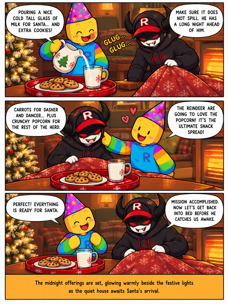 Christmas Eve Coziness and Midnight Bells (page 3 of 4)