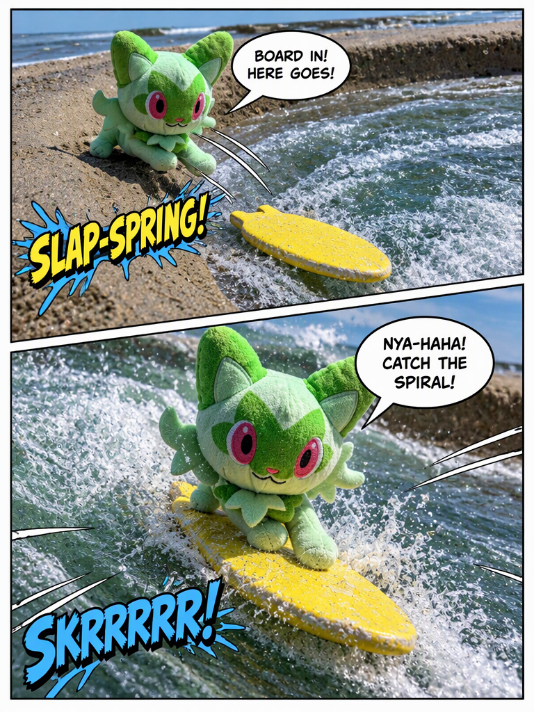 Sprigatito's Seaside Trench (page 3 of 4)