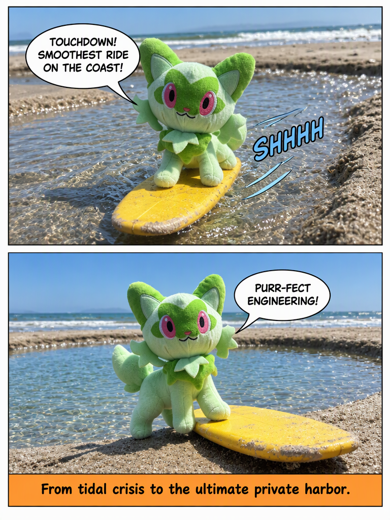Sprigatito's Seaside Trench (page 4 of 4)