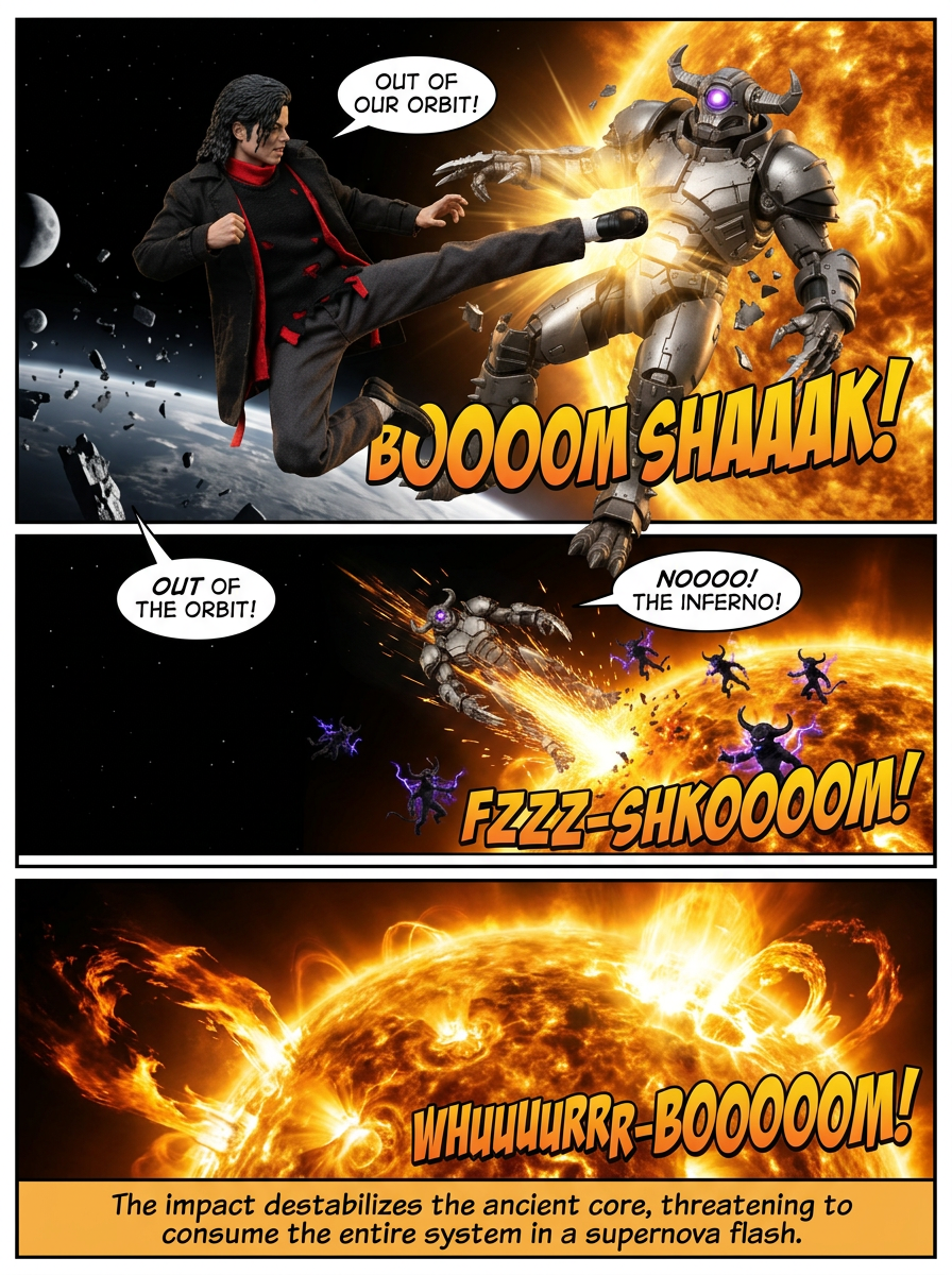 Cosmic Reckoning Across the Sun (page 2 of 4)