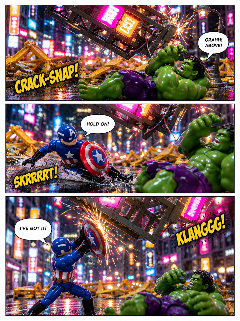 Clash on Neon Avenue (page 5 of 8)