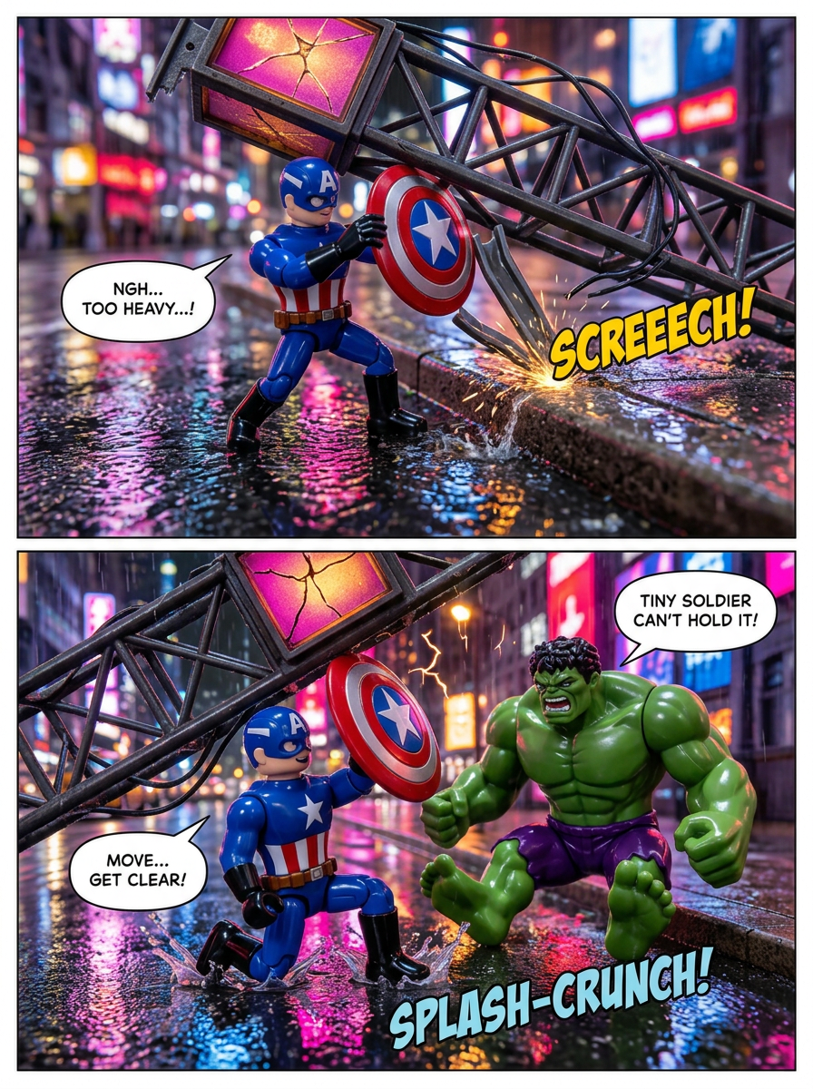 Clash on Neon Avenue (page 6 of 8)
