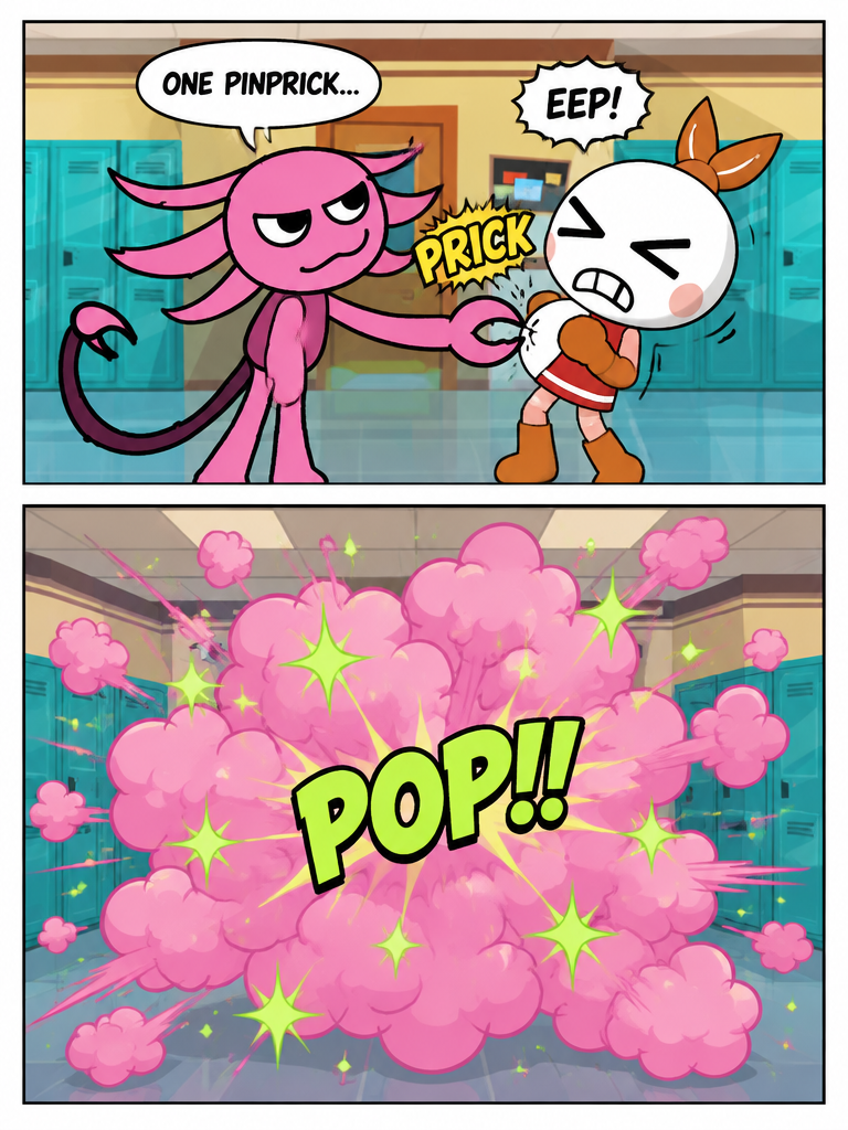 Hallway Belly Pop Rescue (page 3 of 4)