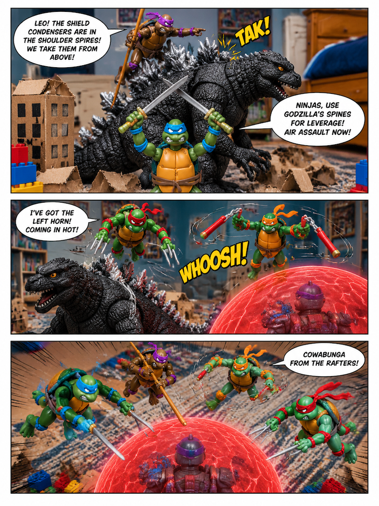 Dimension Clash on the Grid Floor (page 2 of 4)