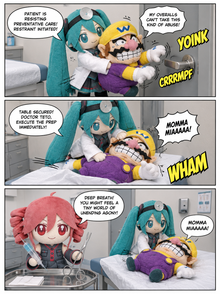 Pandemic Triage at the Plush Clinic (page 2 of 4)
