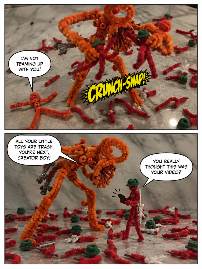 Pipe Cleaner Showdown: The Backrooms Glitch (page 3 of 4)