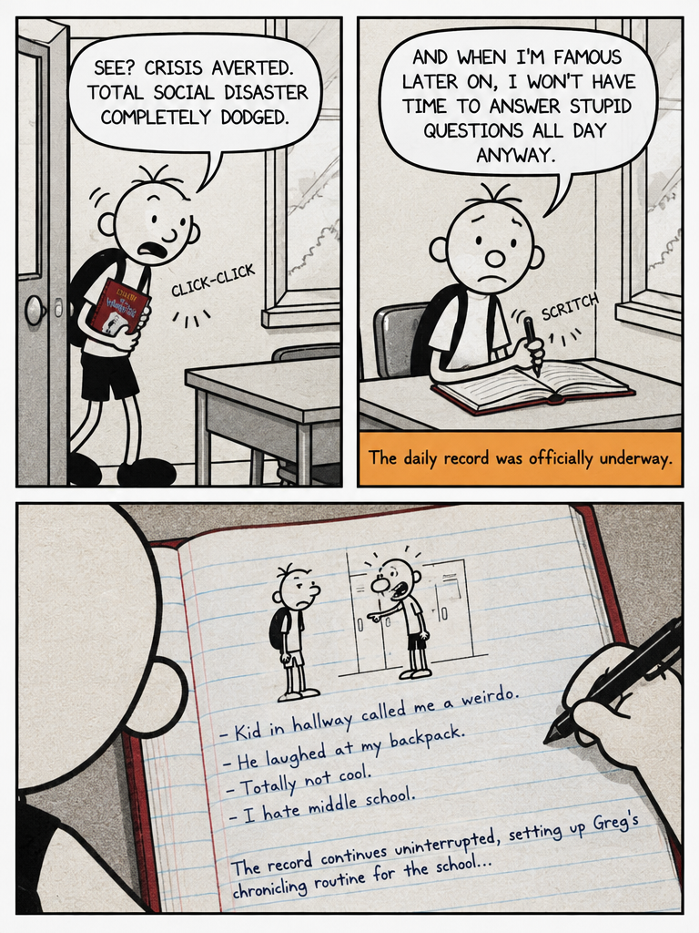 Diary of a Wimpy Kid: Not a Diary (page 4 of 4)
