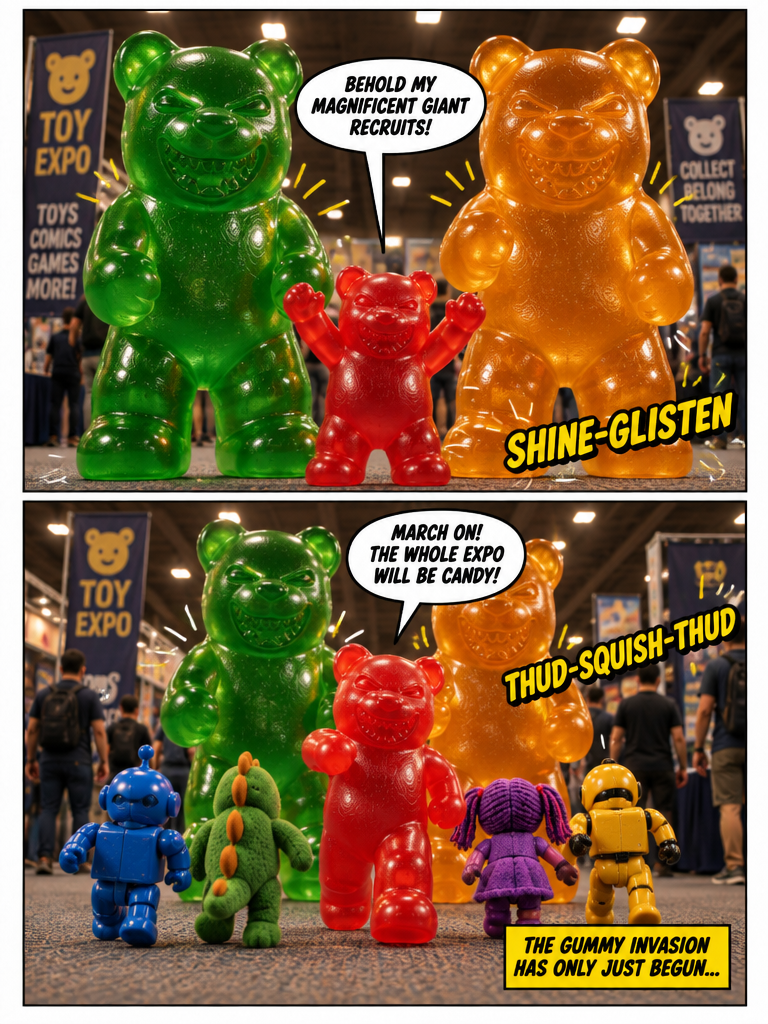 Gummy Invasion of the Expo (page 4 of 4)