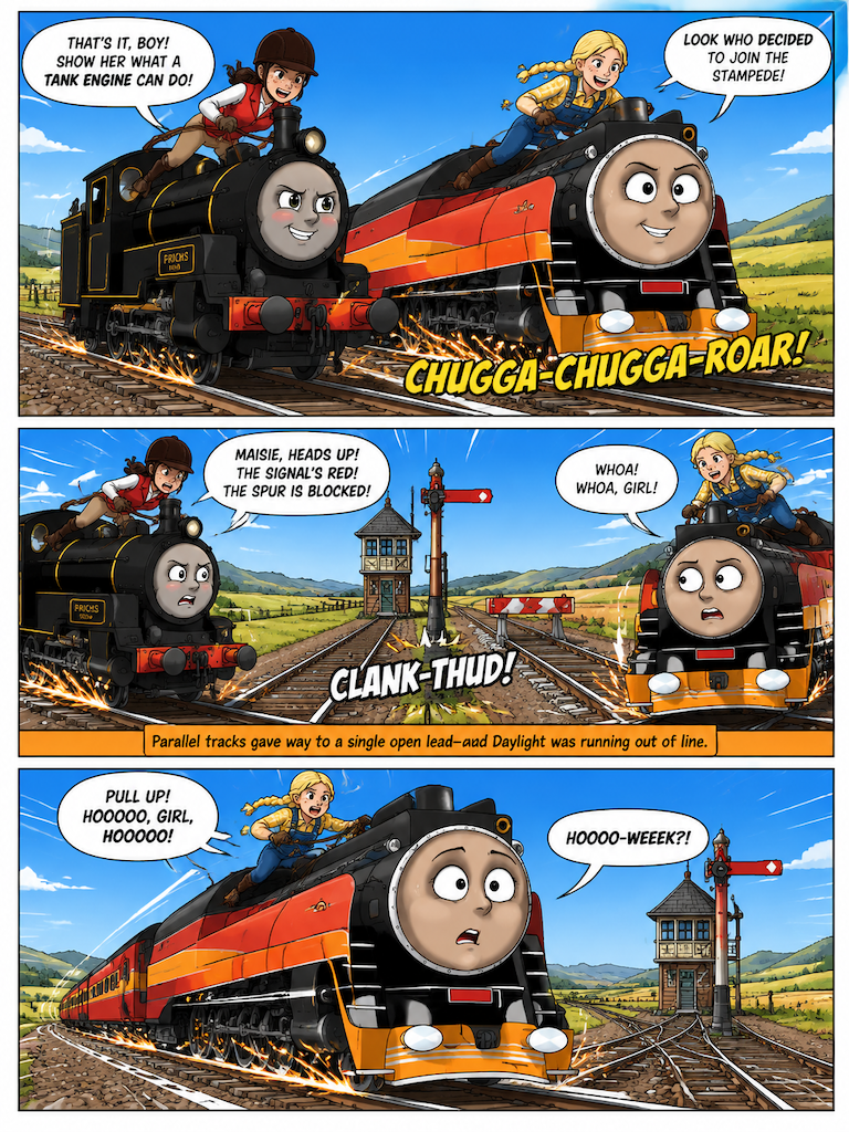 Iron Steeds of the Mainline (page 2 of 4)