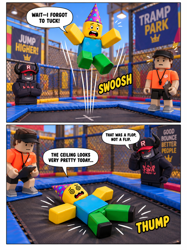 The Trampoline Park Flip Challenge (page 3 of 4)