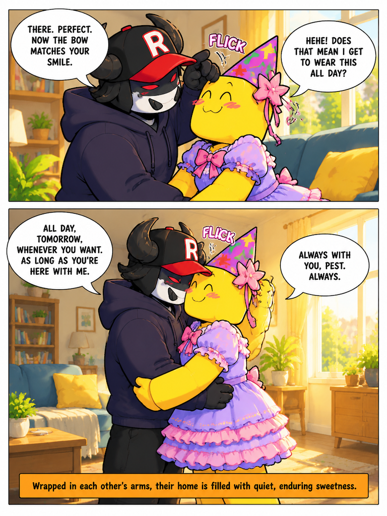 A Ribbon and a Kiss (page 4 of 4)