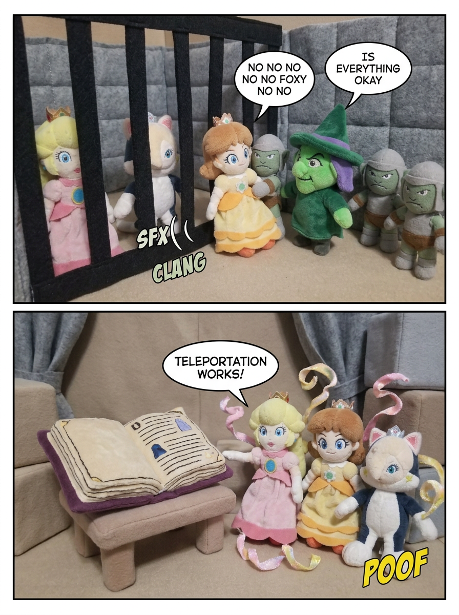 the princess challenge part 65 the Rescue of Foxy (page 3 of 4)