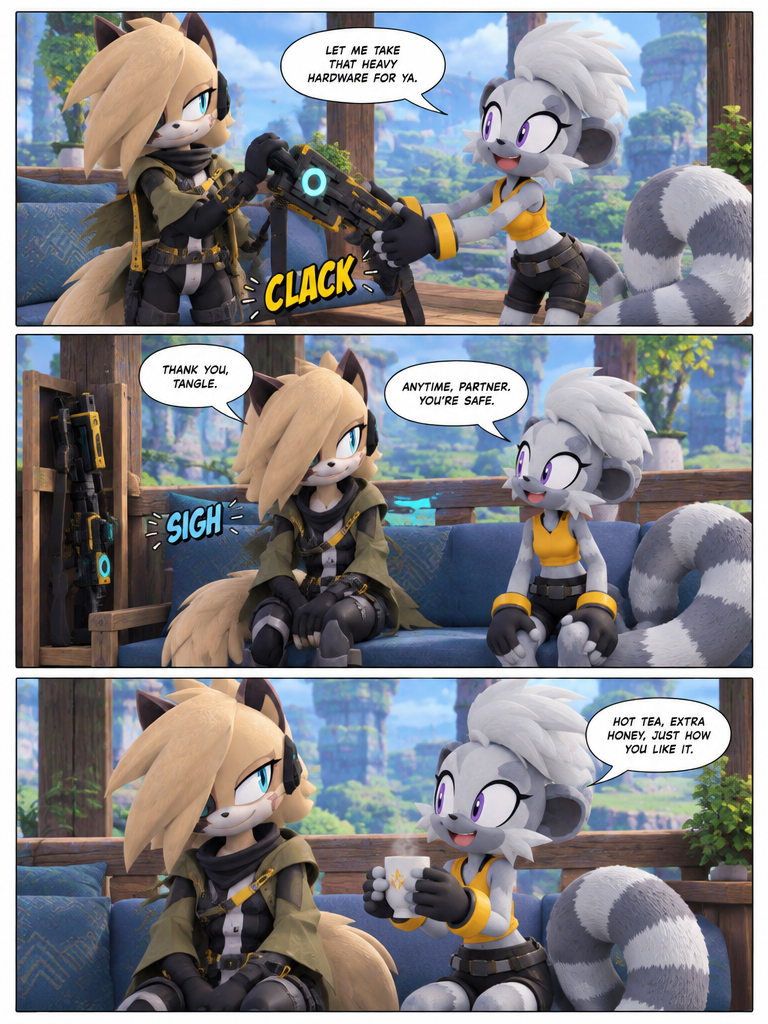 A Well-Earned Afternoon (page 3 of 4)