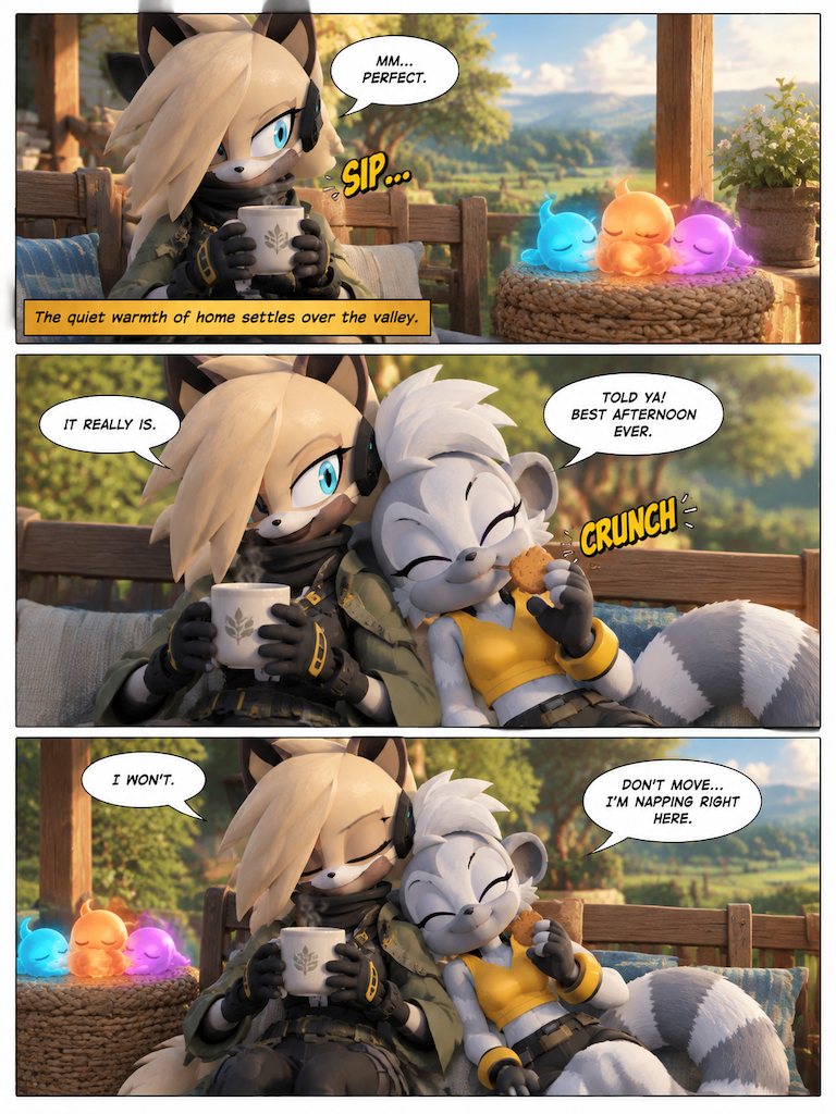 A Well-Earned Afternoon (page 4 of 4)