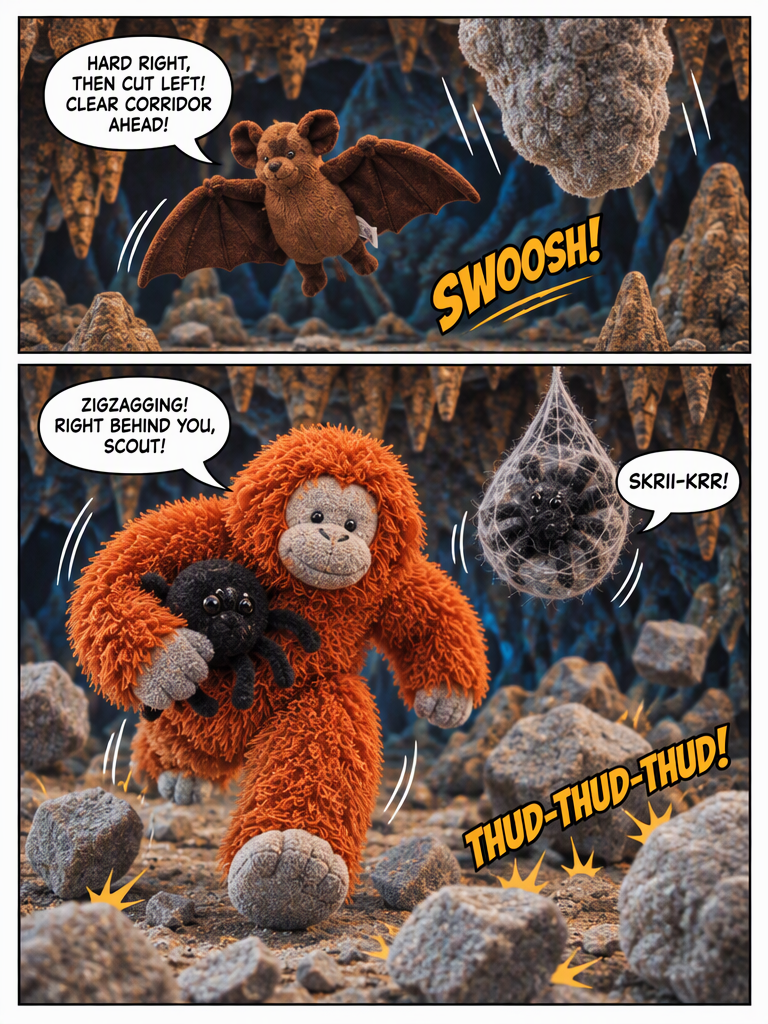 Escape from the Crumbling Cave (page 3 of 4)