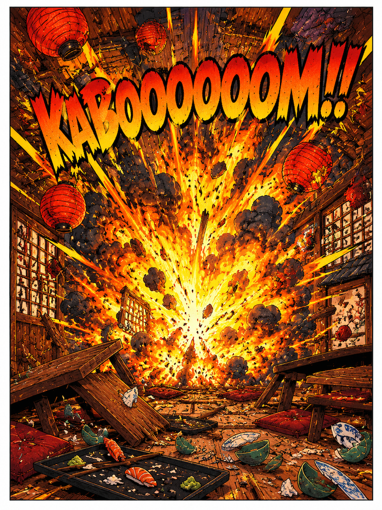 Explosion at the Restaurant (page 2 of 4)