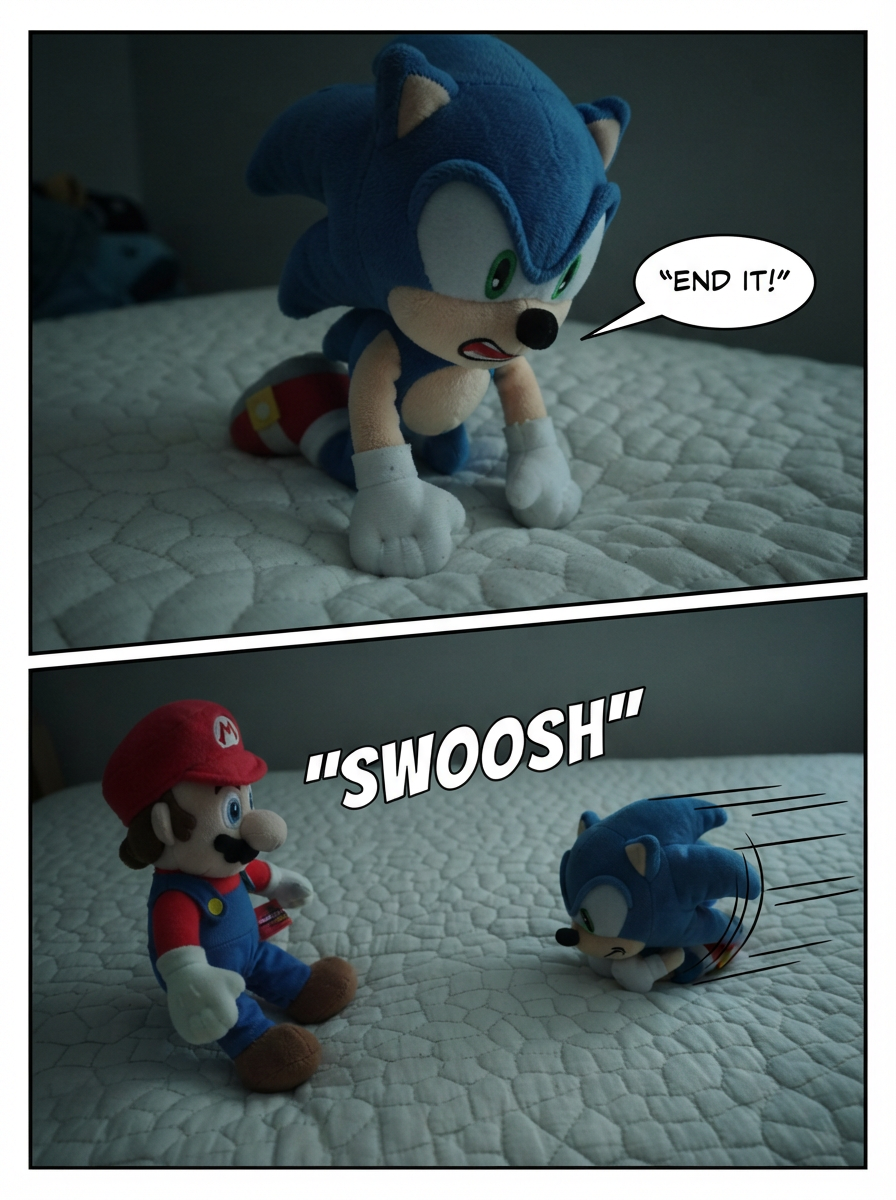 MARIO COOKS SONIC (page 2 of 4)