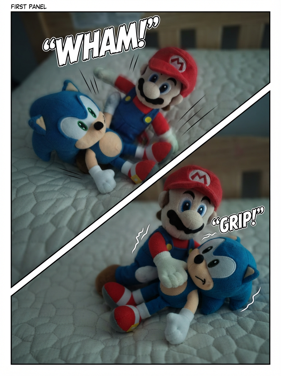 MARIO COOKS SONIC (page 3 of 4)
