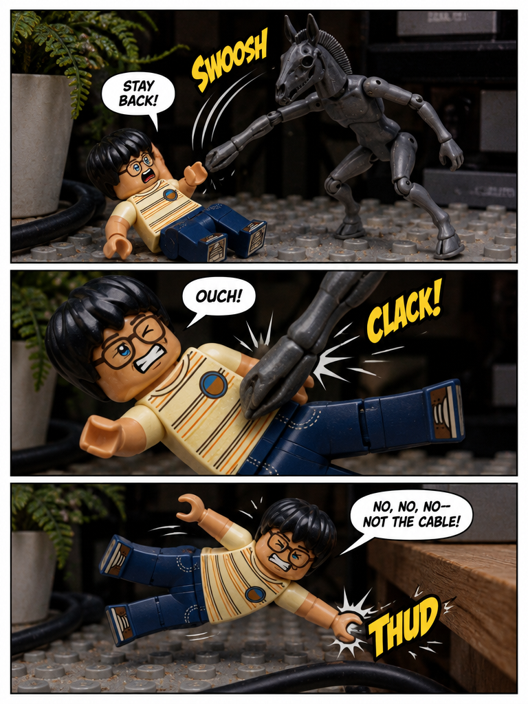 Night Encounter on the Desk Ridge (page 2 of 4)