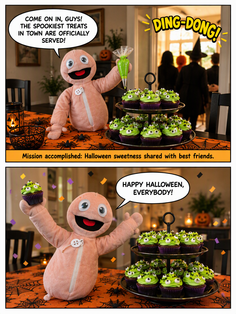 Peach Yeep Bakes Halloween Cupcakes (page 4 of 4)